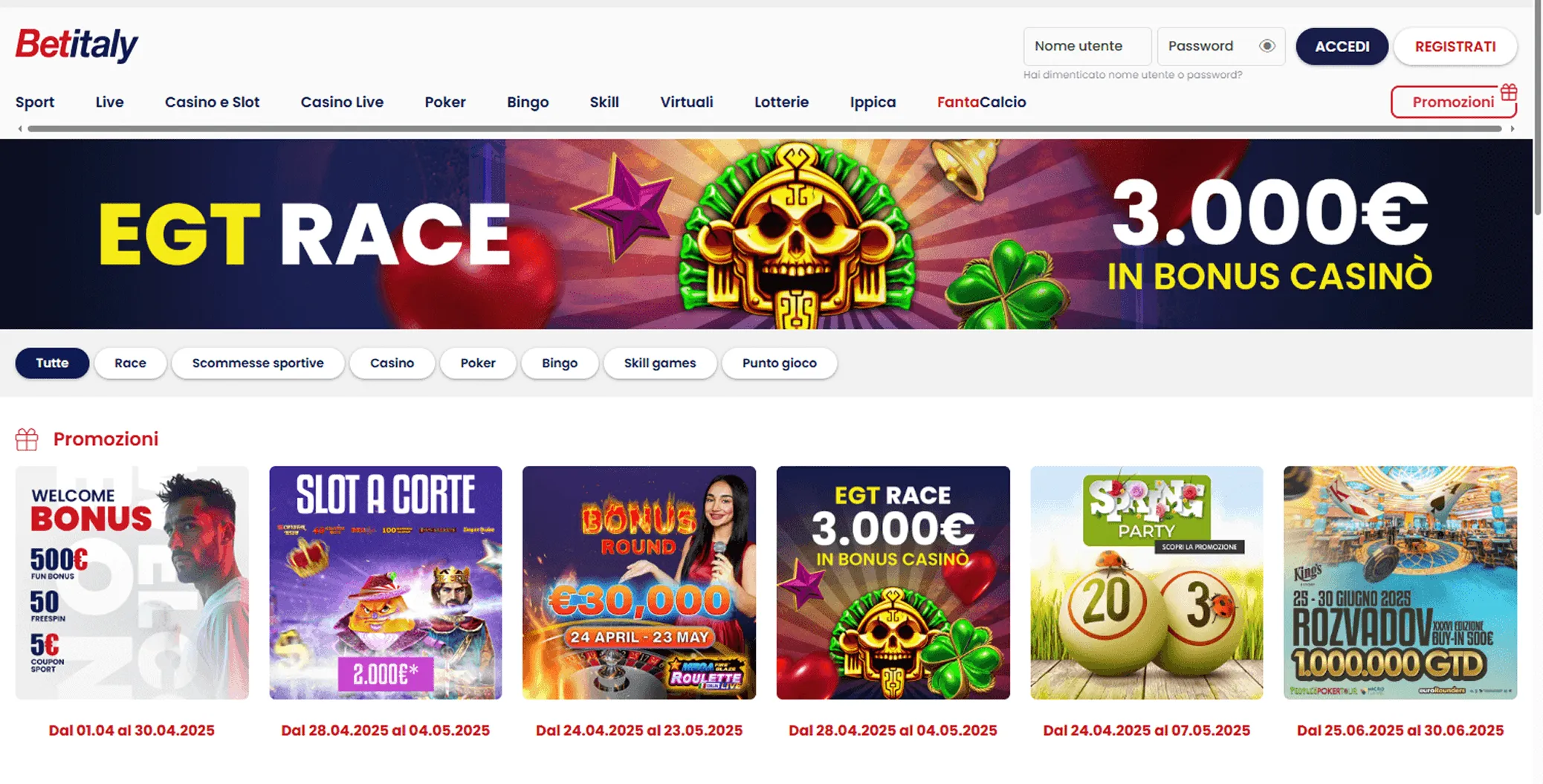 Betitaly Casino